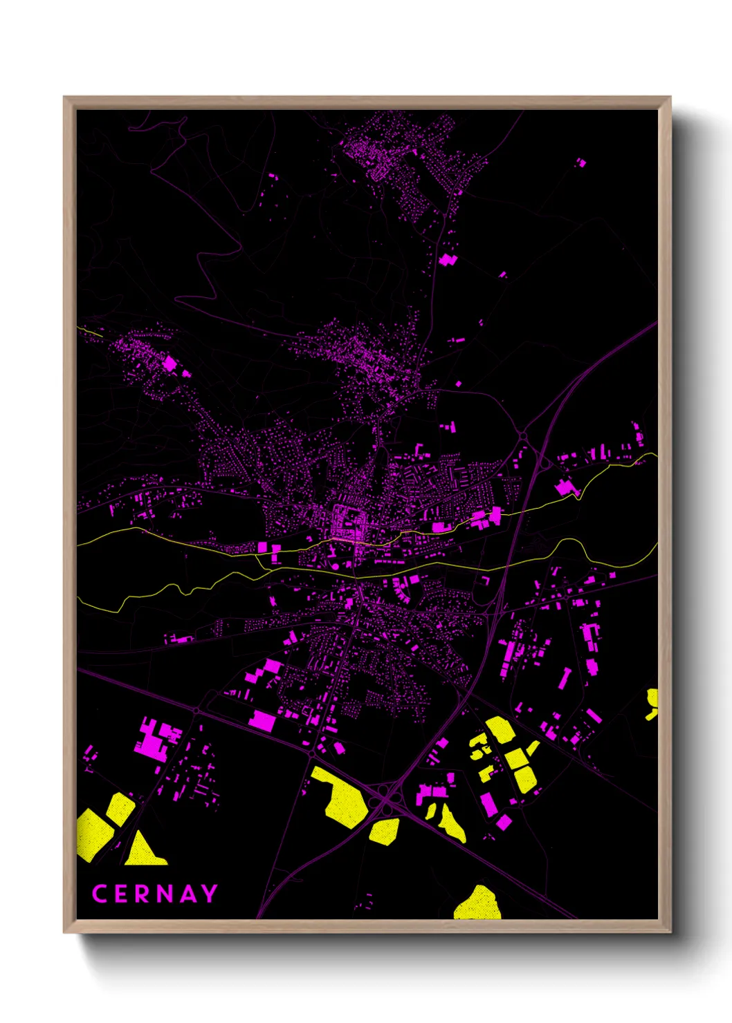 Un poster carteCernay