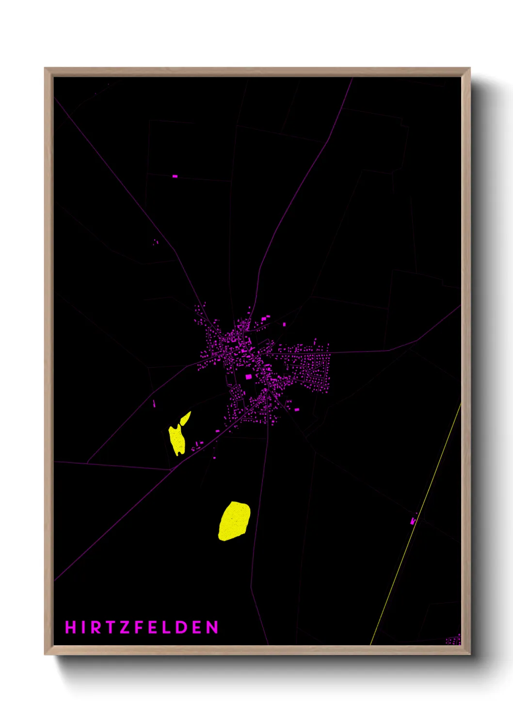 Un poster carteHirtzfelden