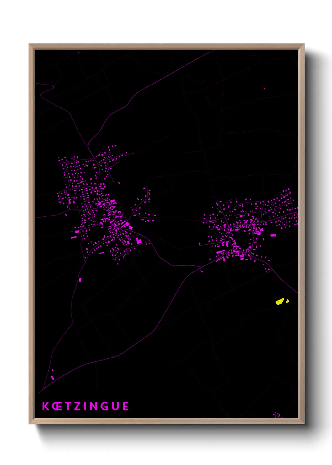 Un poster carteKœtzingue