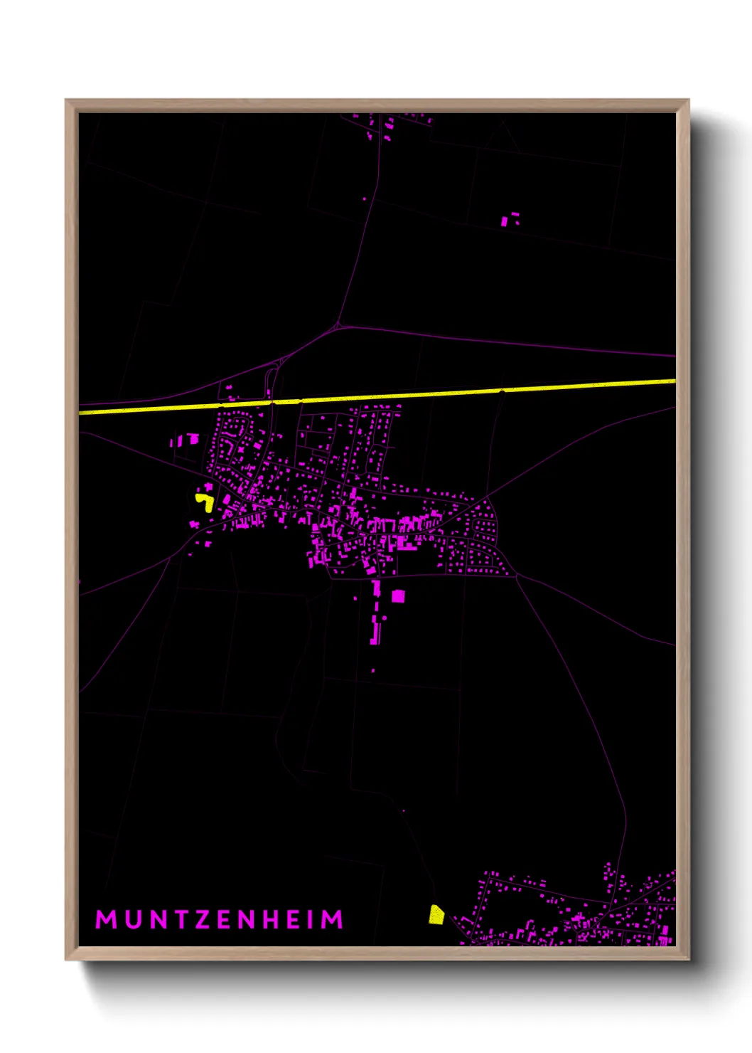 Un poster carteMuntzenheim