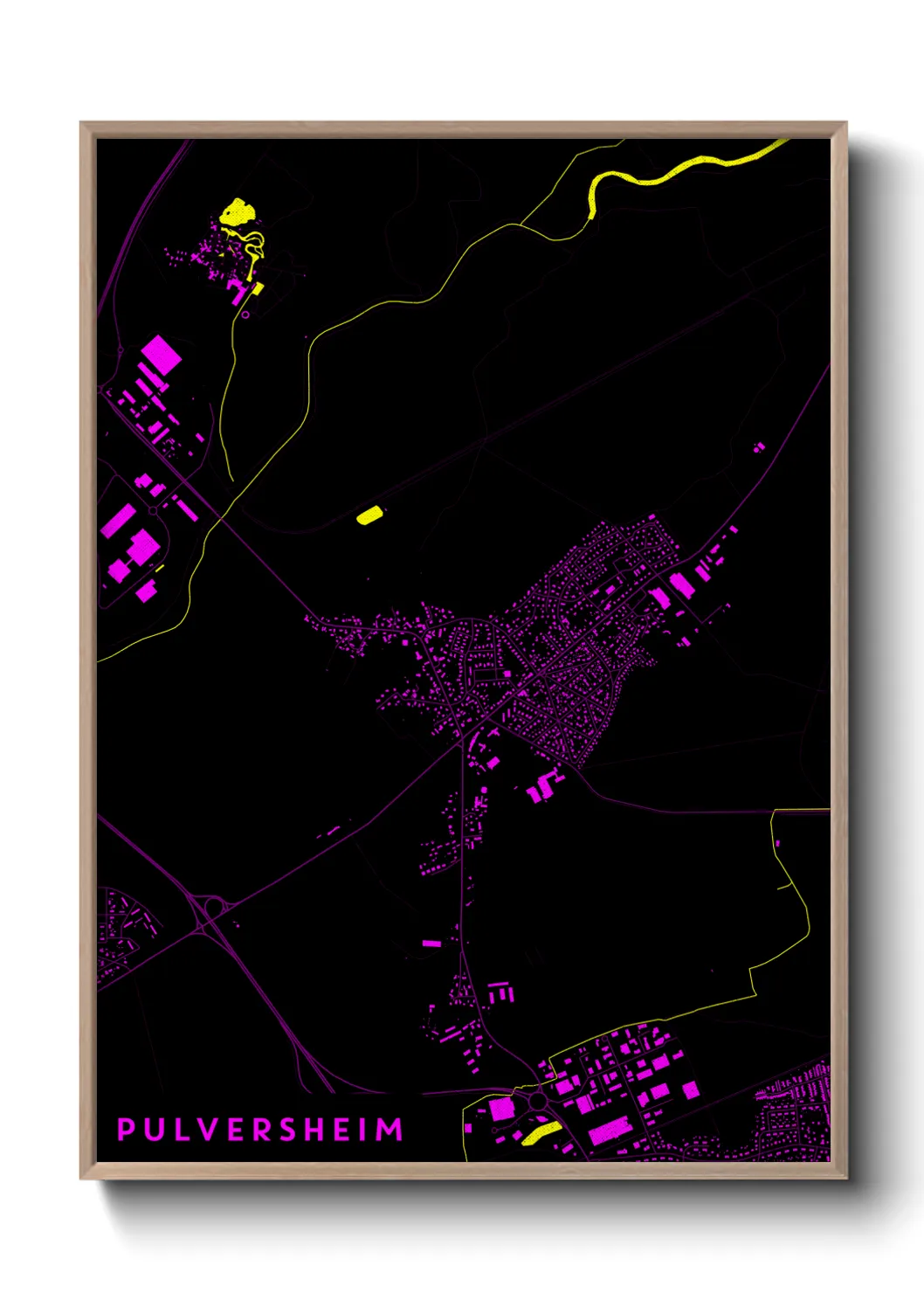 Un poster cartePulversheim