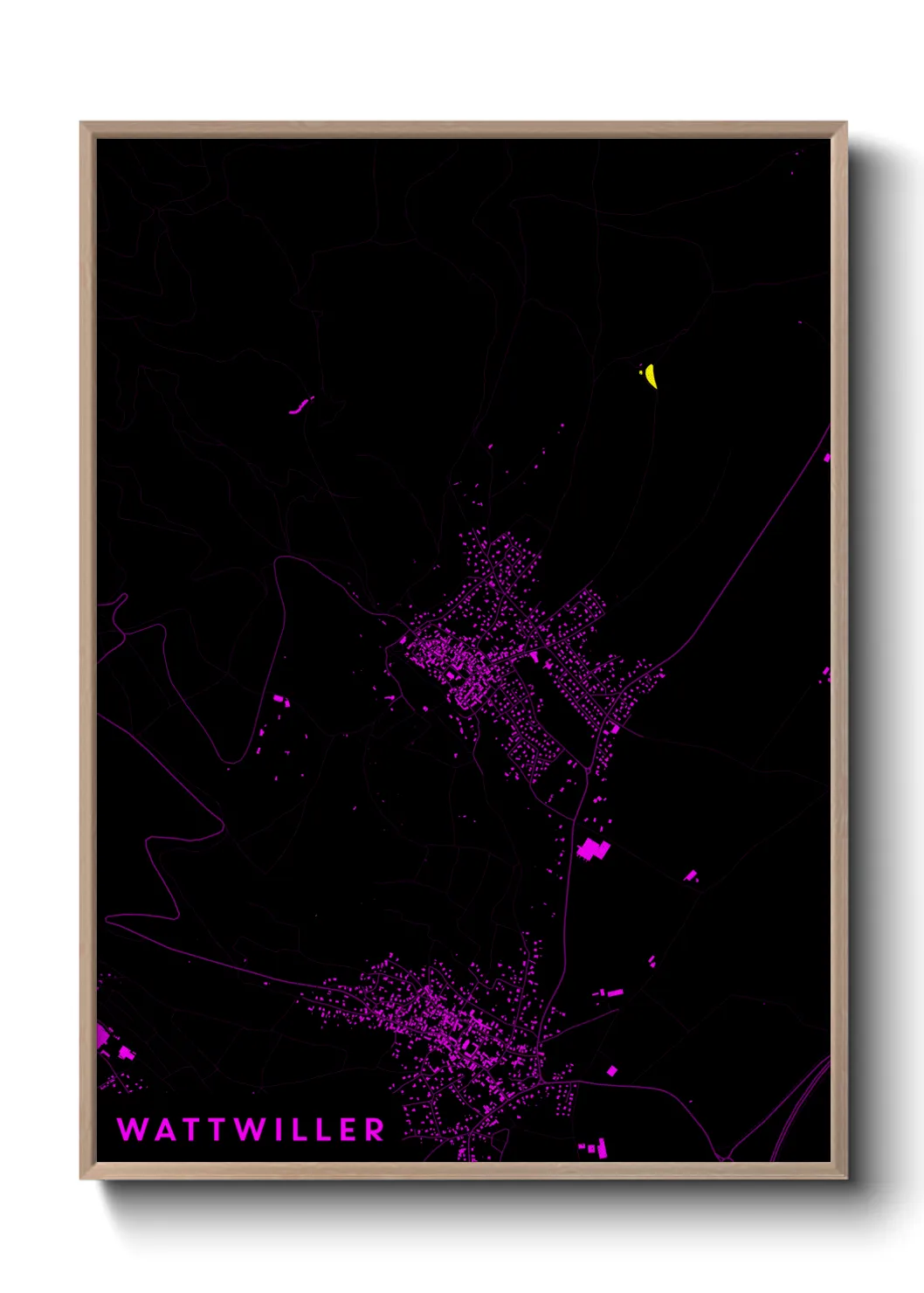 Un poster carteWattwiller