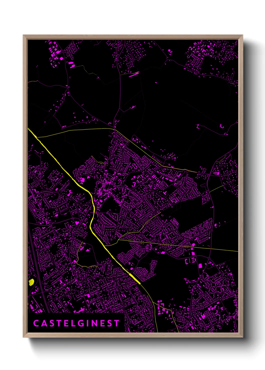 Un poster carteCastelginest