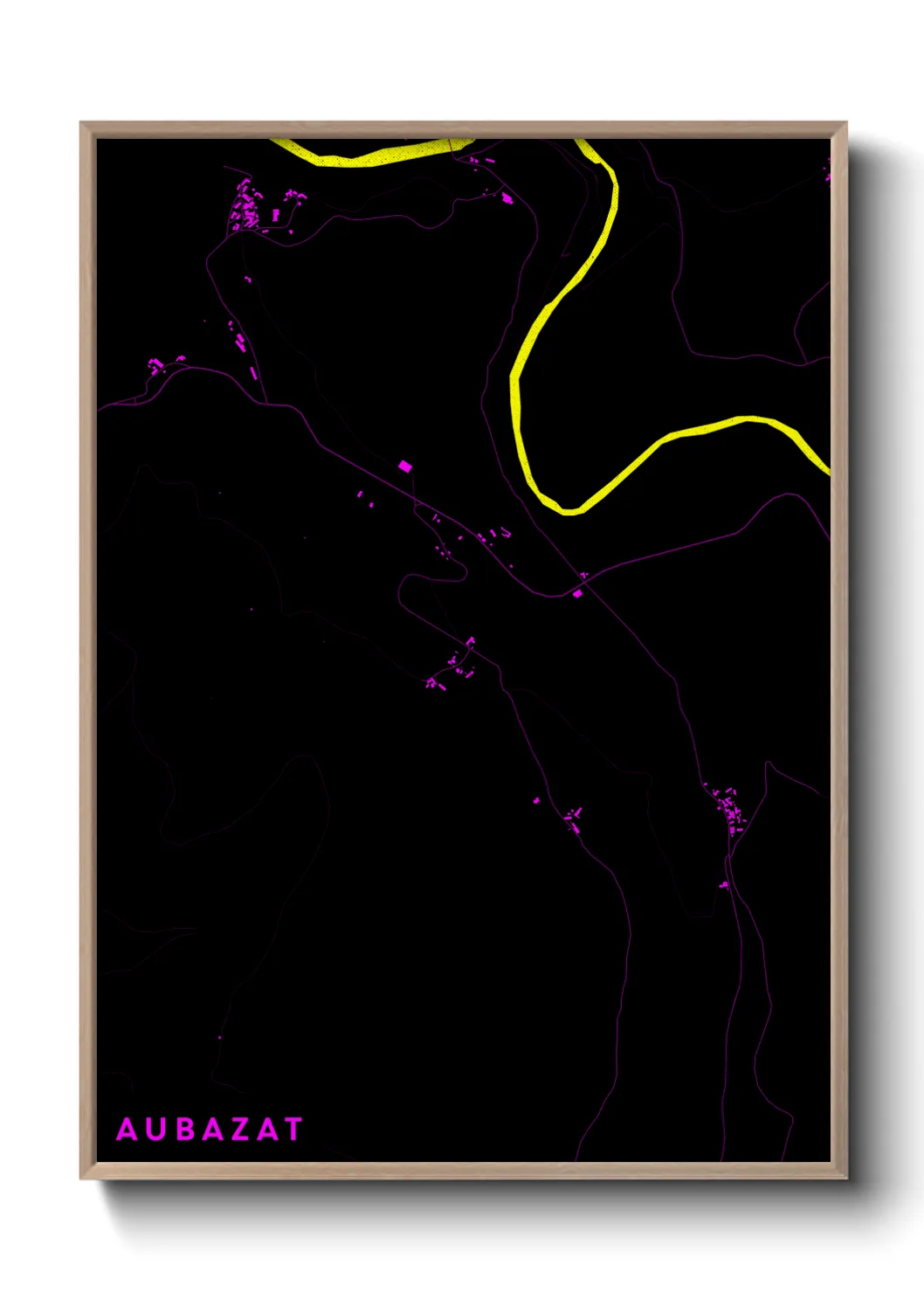 Un poster carteAubazat