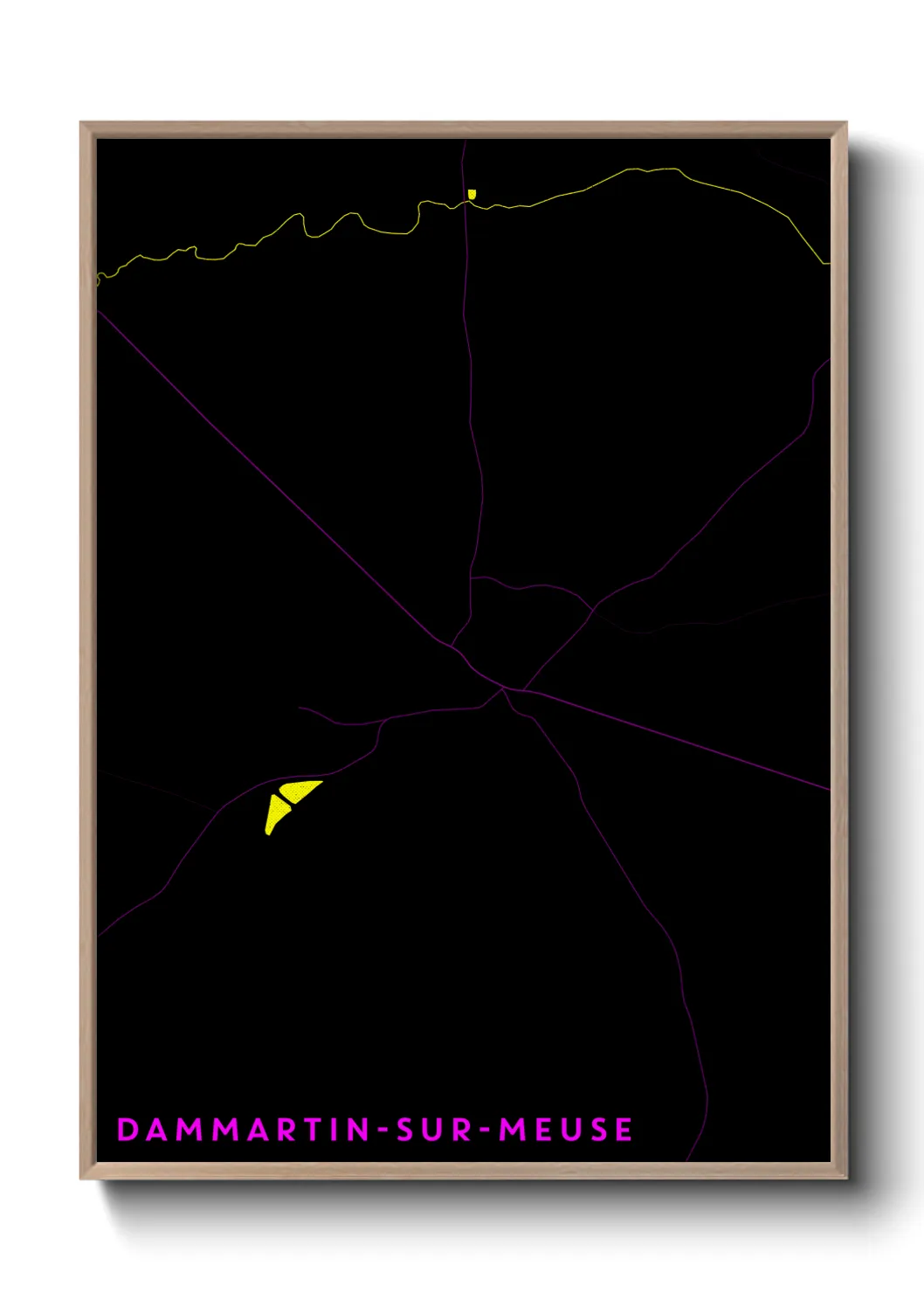 Un poster carteDammartin-sur-Meuse