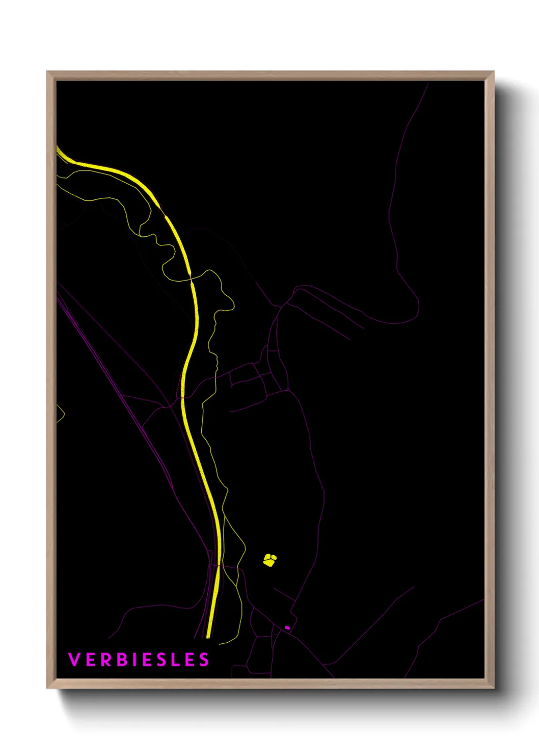 Un poster carteVerbiesles