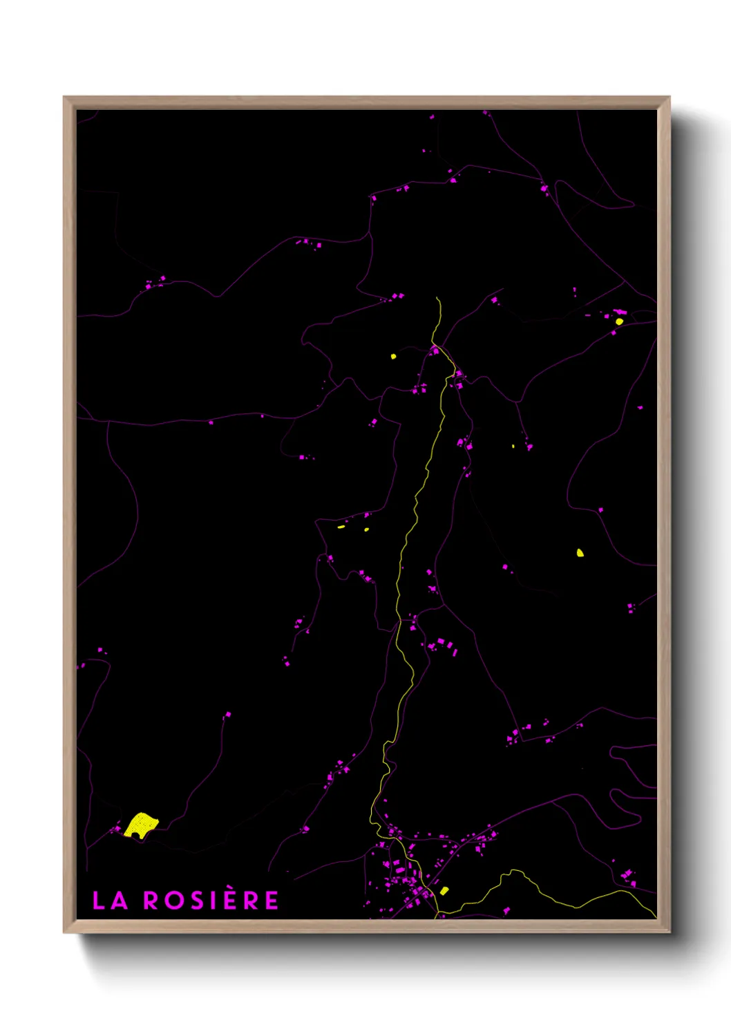 Un poster carteLa Rosière