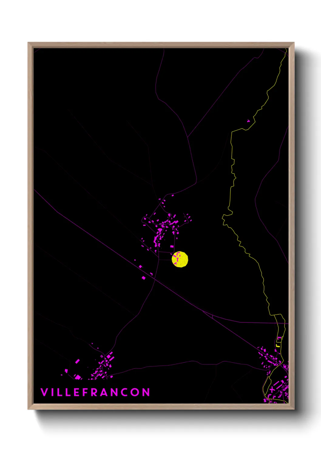 Un poster carteVillefrancon