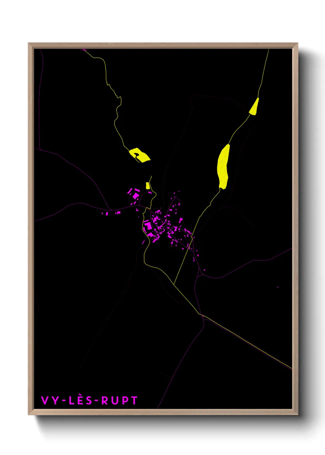 Un poster carteVy-lès-Rupt