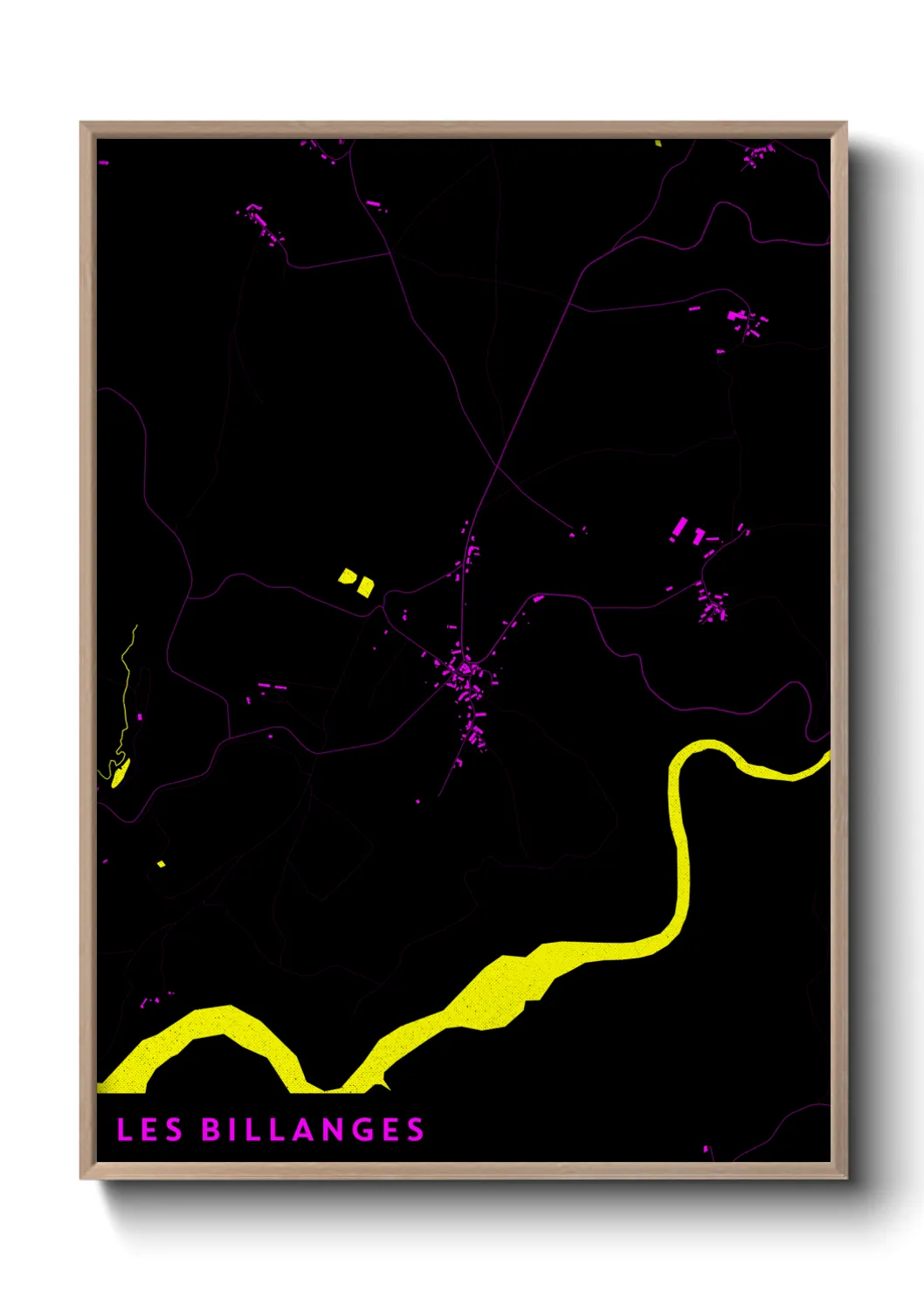 Un poster carteLes Billanges