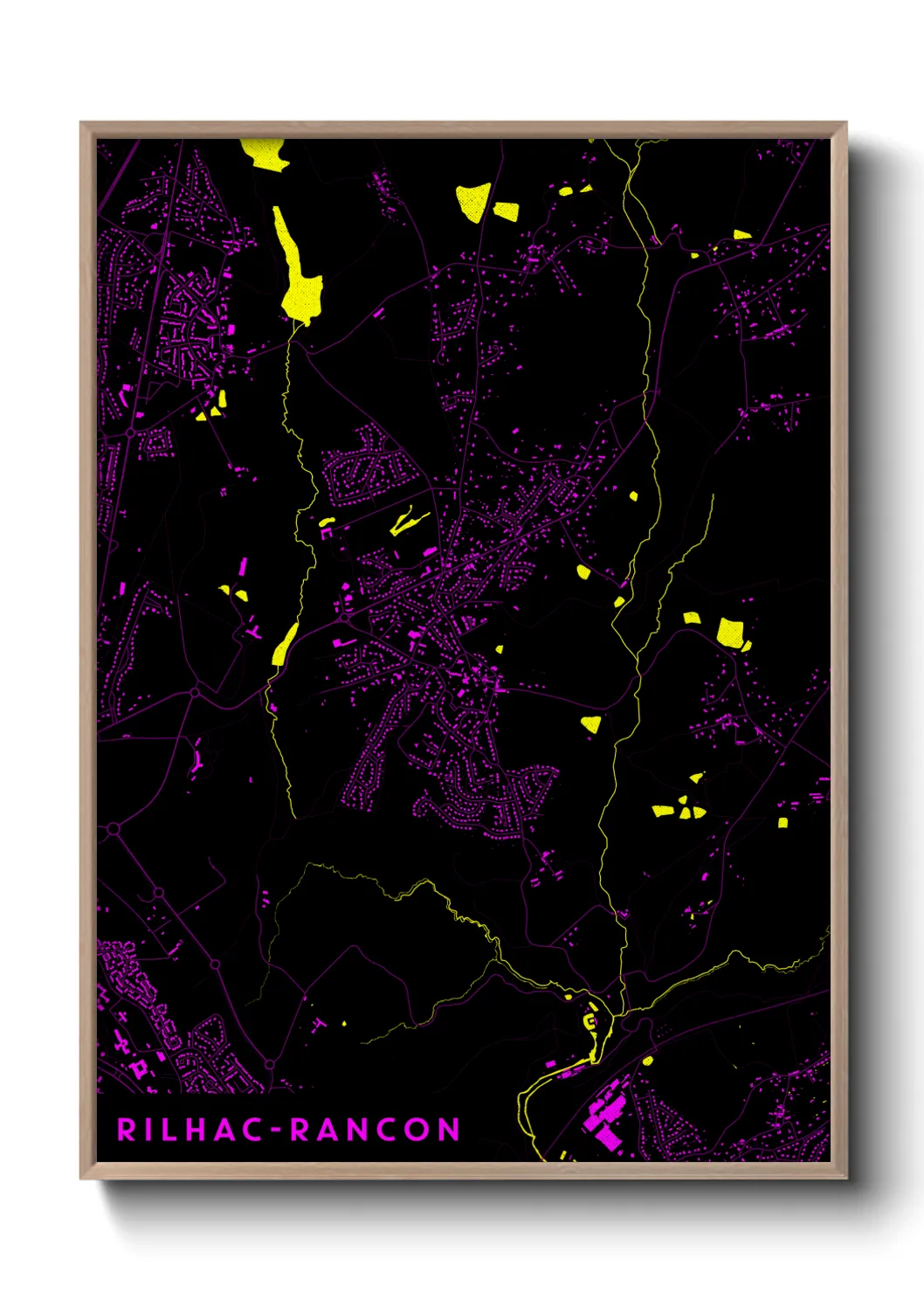 Un poster carteRilhac-Rancon