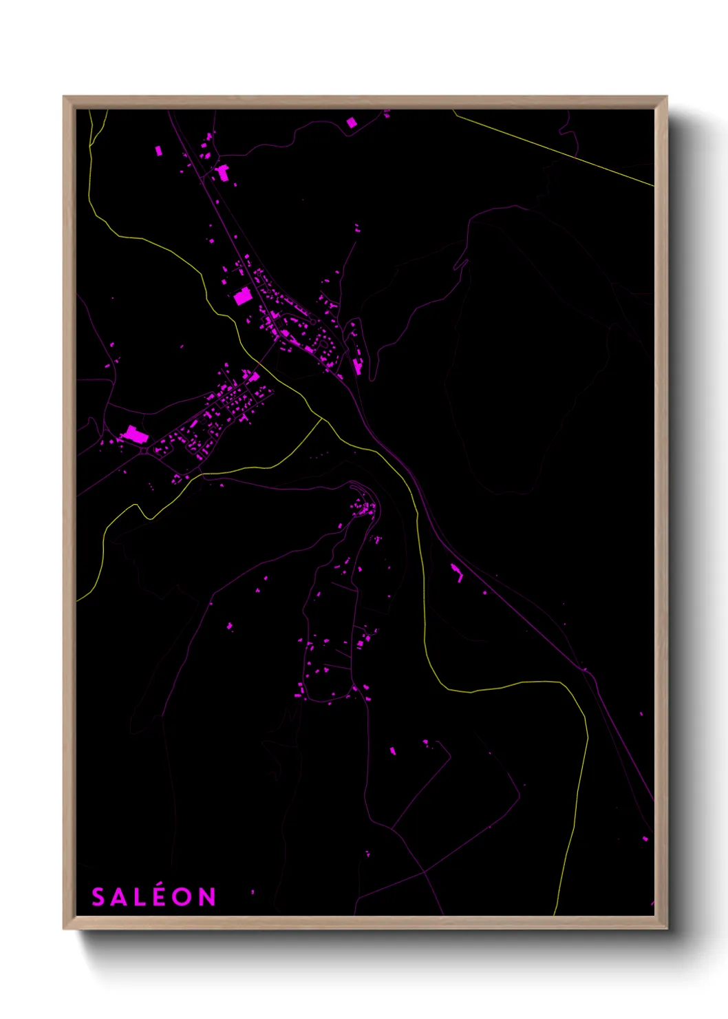 Un poster carteSaléon