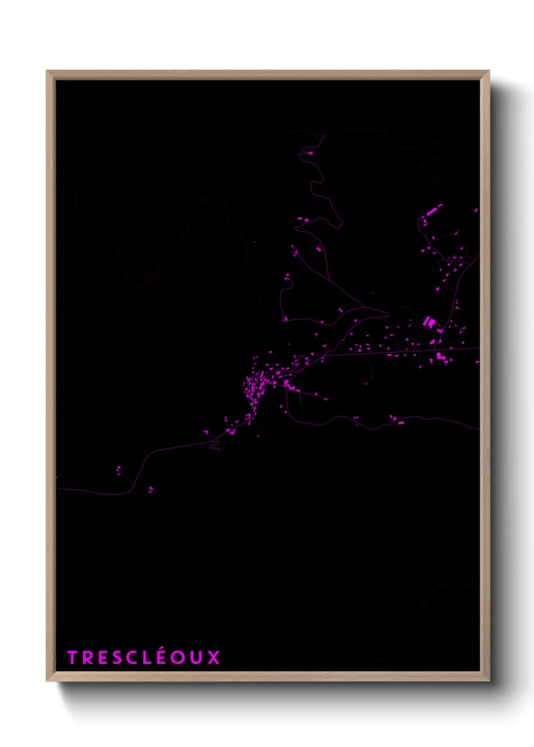 Un poster carteTrescléoux