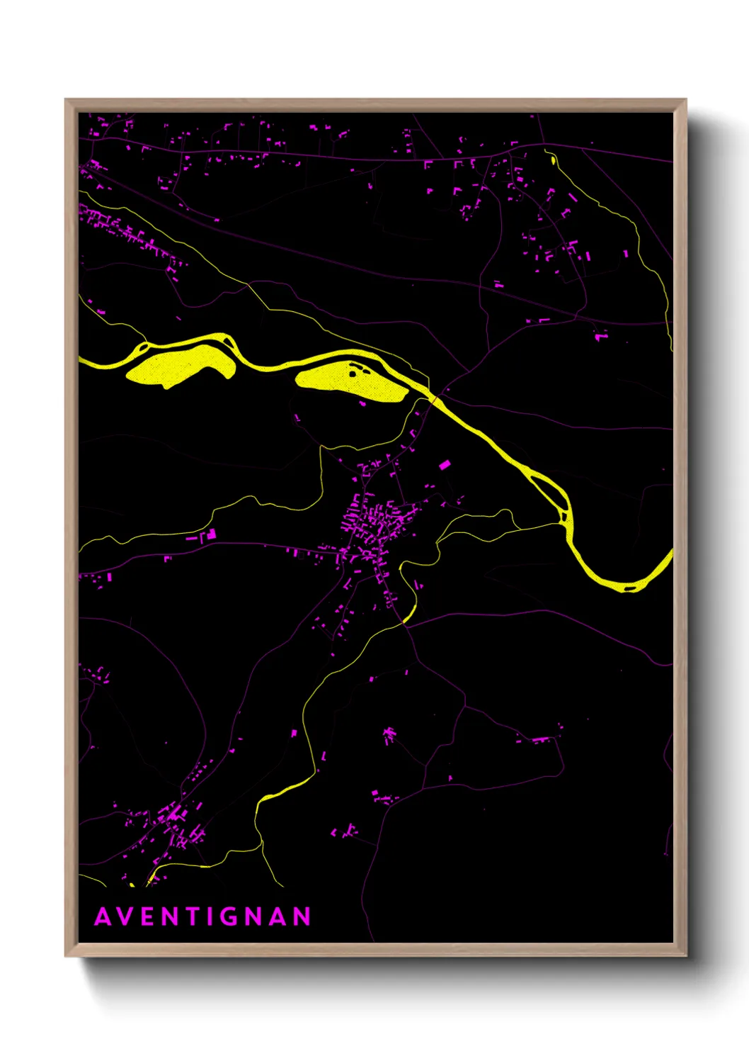 Un poster carteAventignan