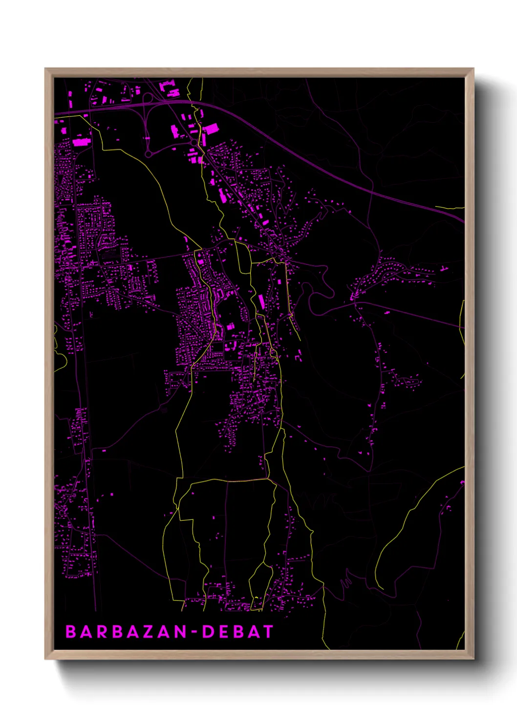 Un poster carteBarbazan-Debat