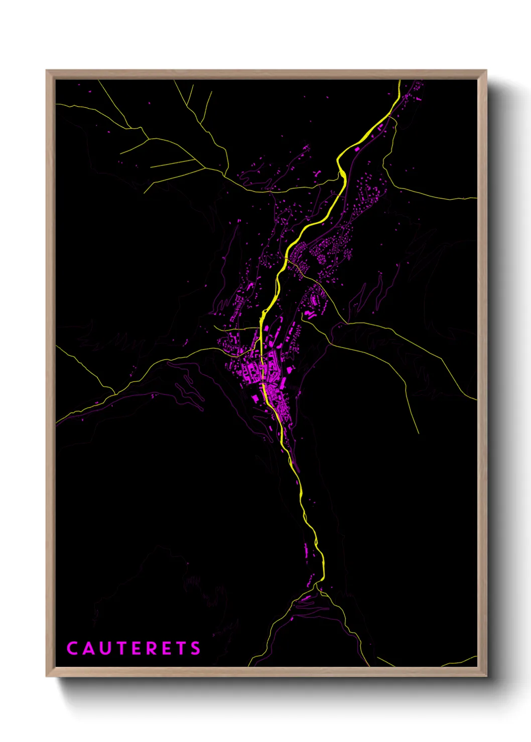 Un poster carteCauterets