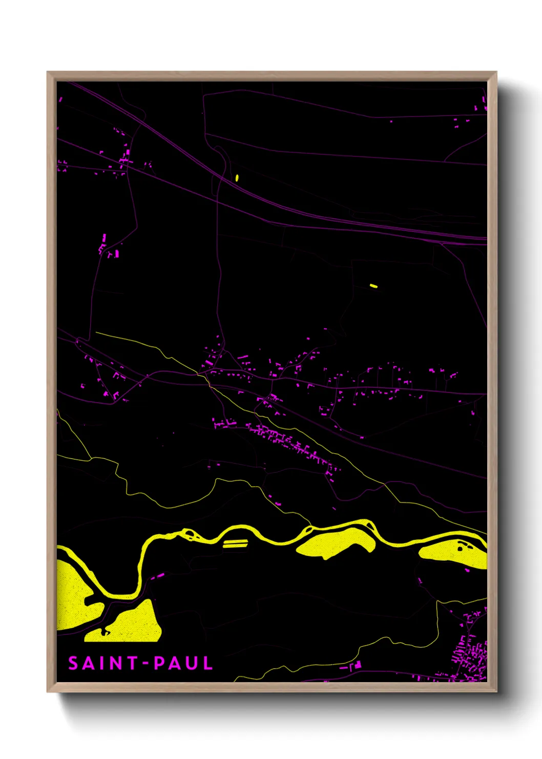 Un poster carteSaint-Paul