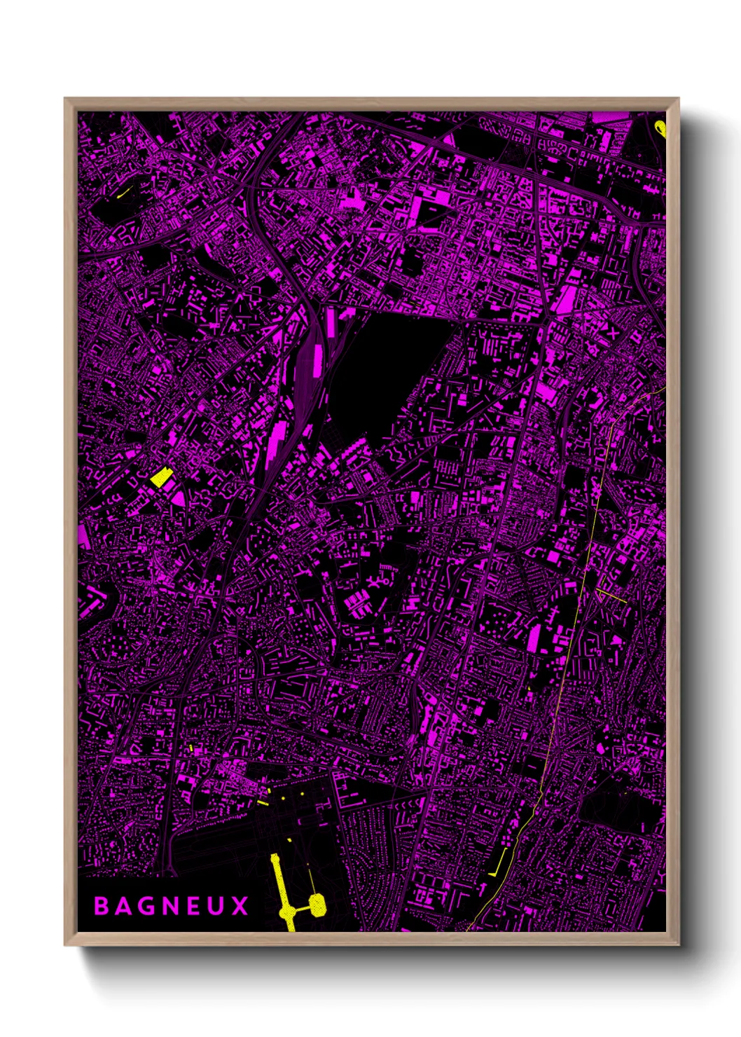 Un poster carteBagneux