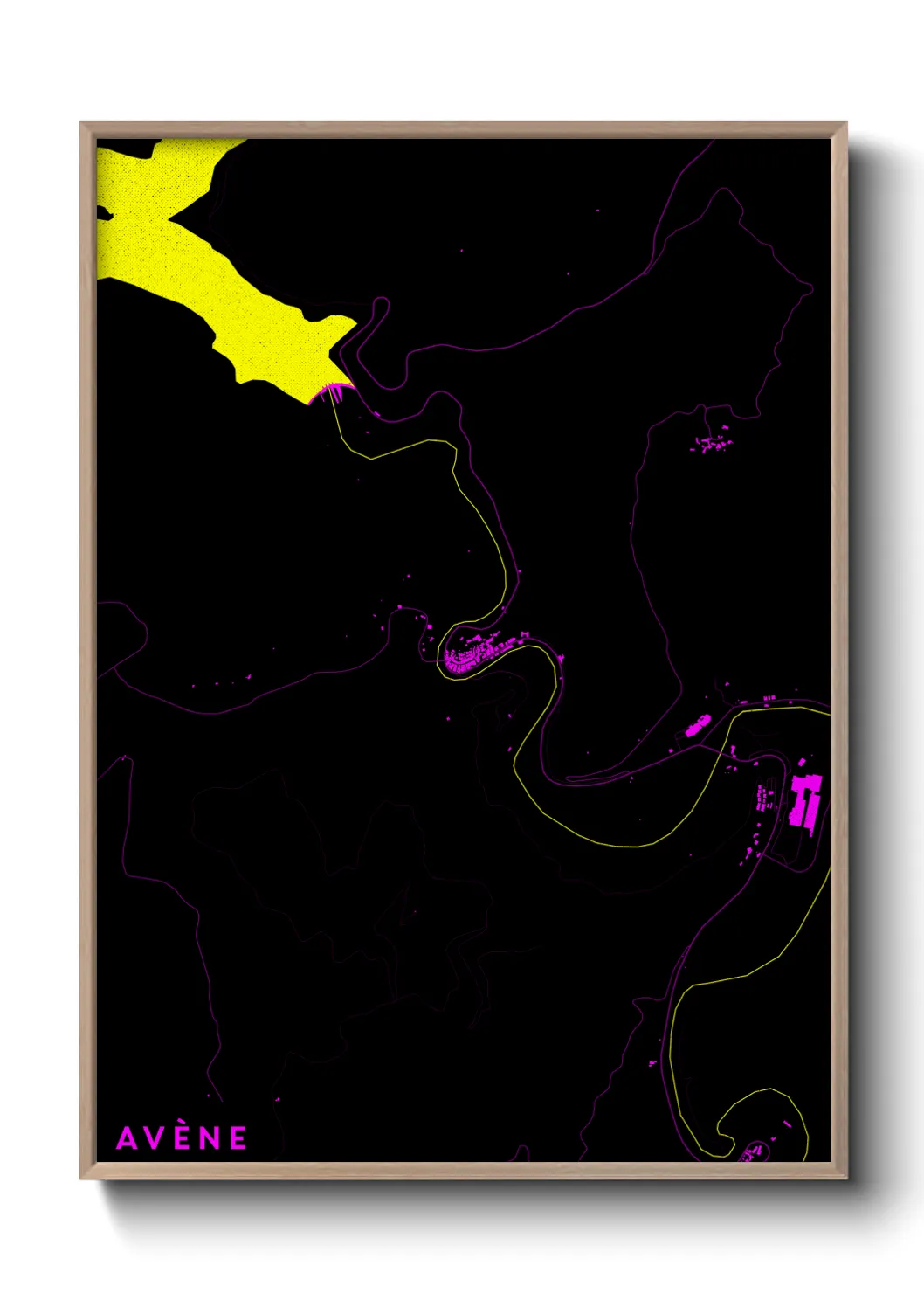 Un poster carteAvène