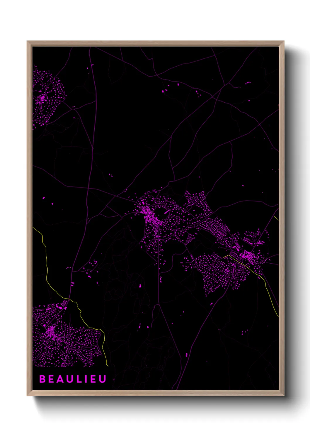 Un poster carteBeaulieu