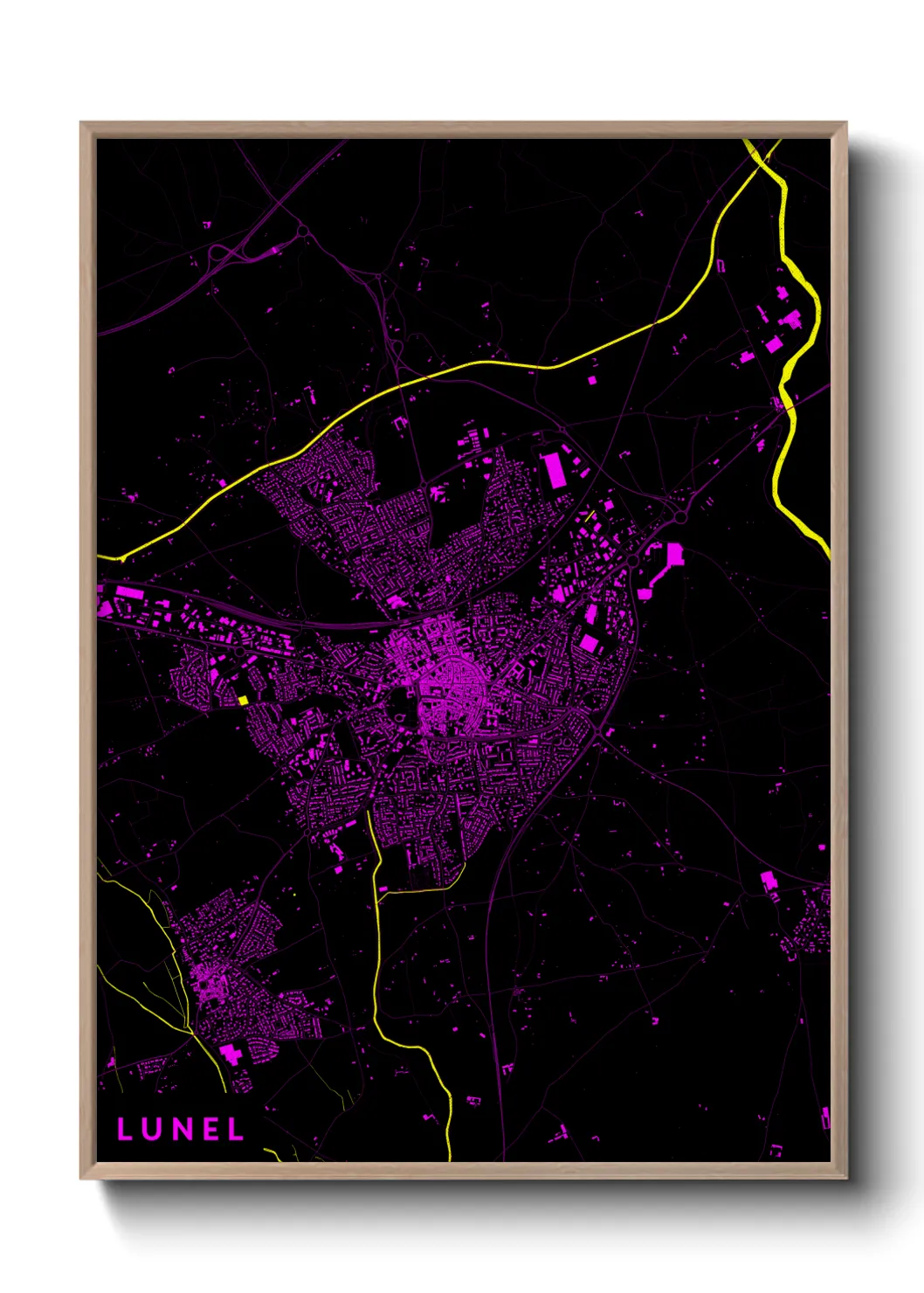 Un poster carteLunel