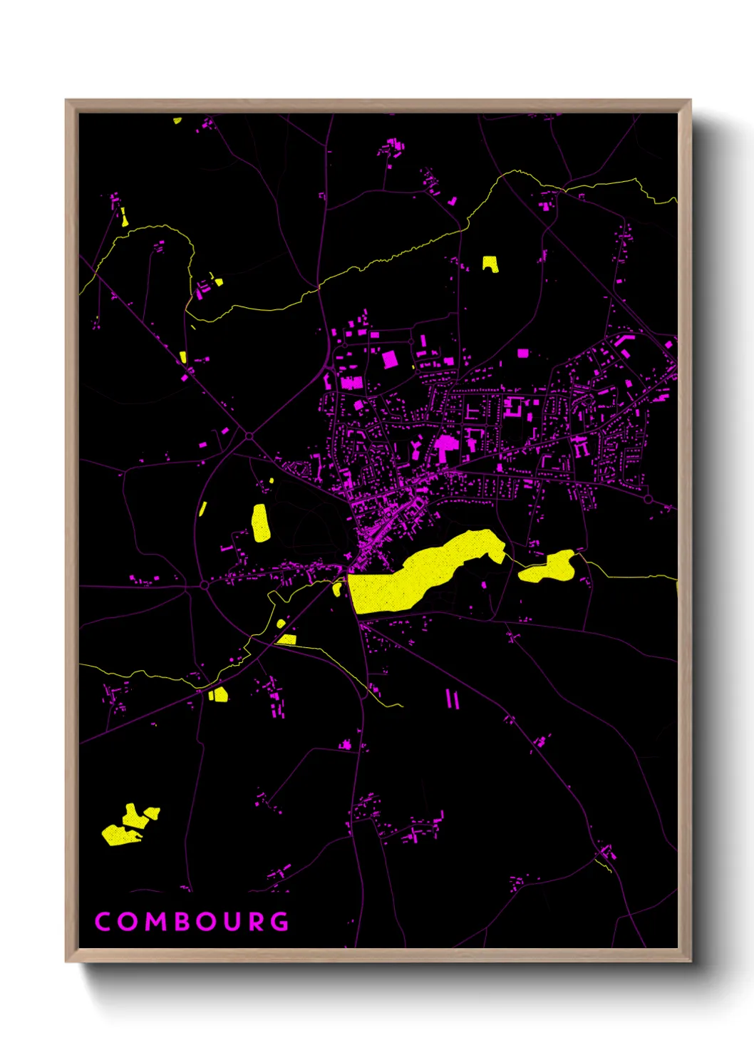 Un poster carteCombourg