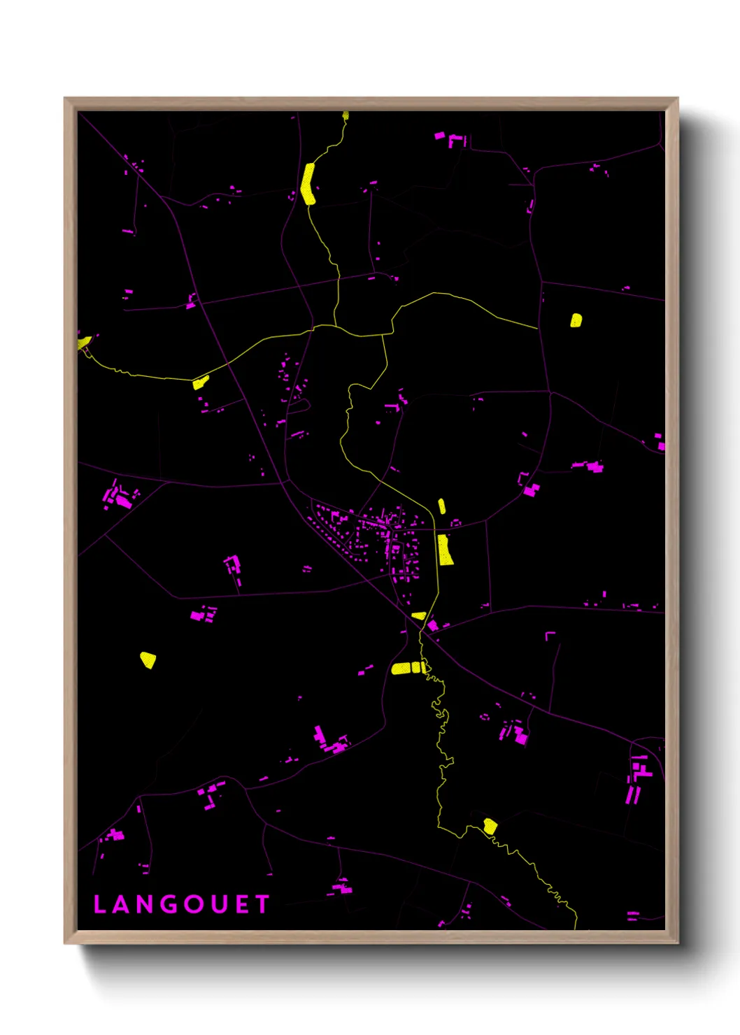 Un poster carteLangouet