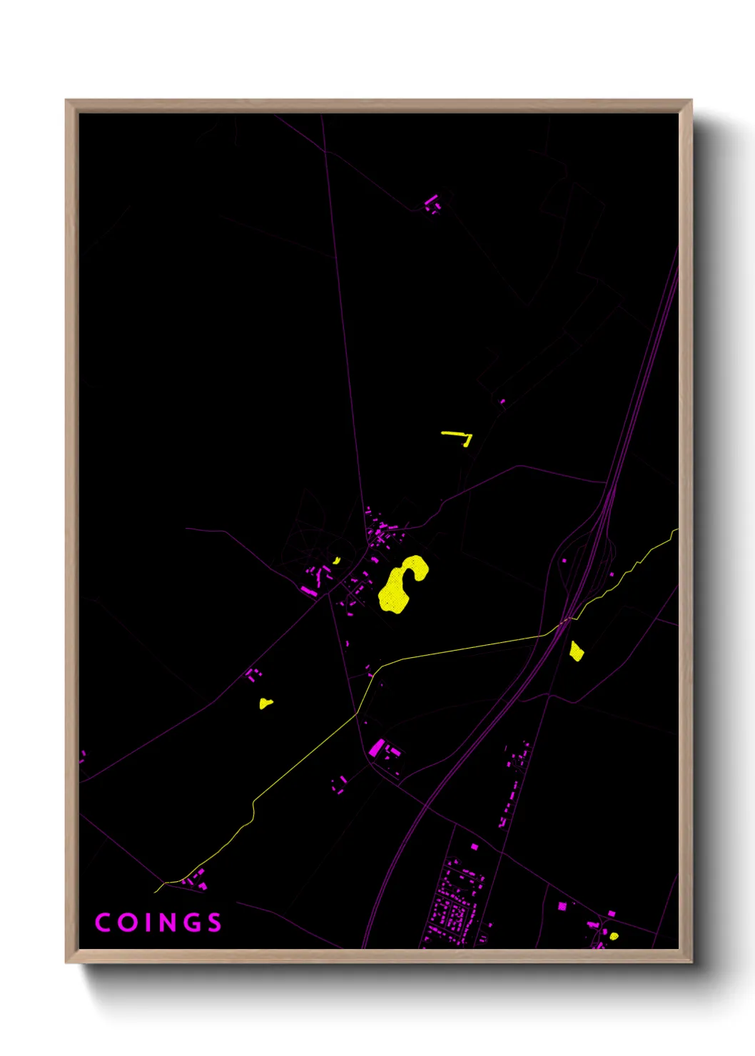 Un poster carteCoings