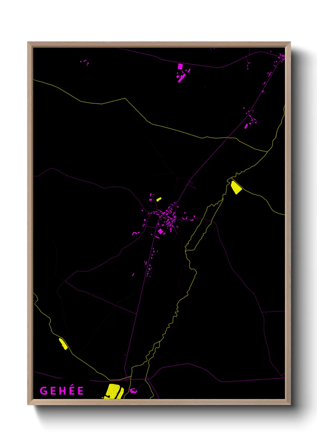 Un poster carteGehée