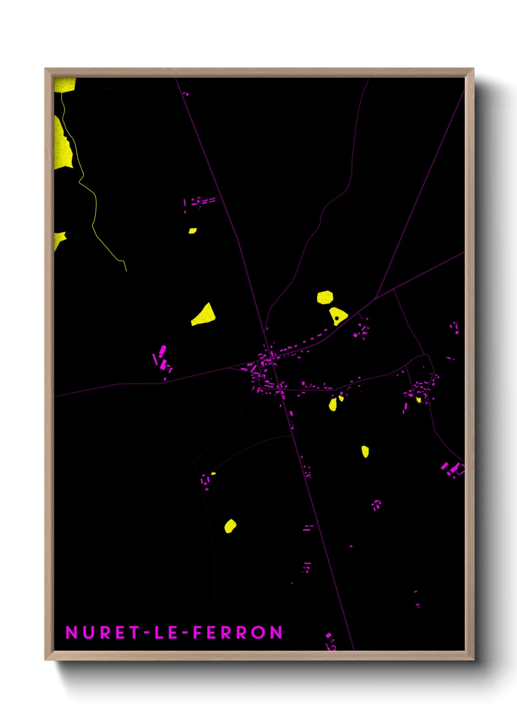 Un poster carteNuret-le-Ferron