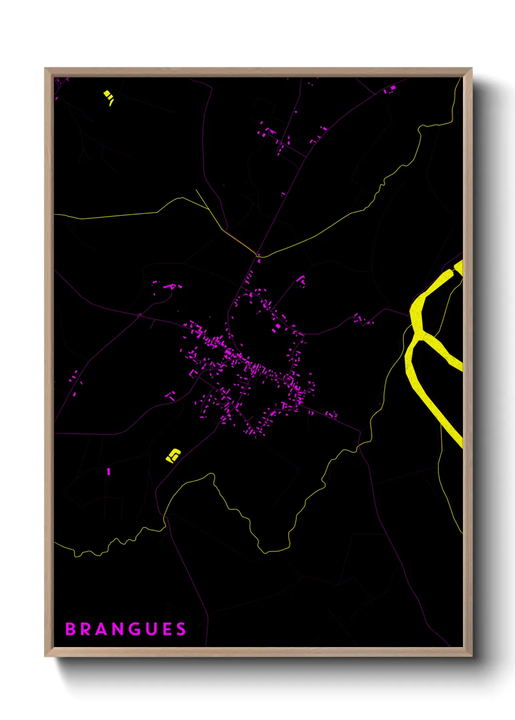 Un poster carteBrangues