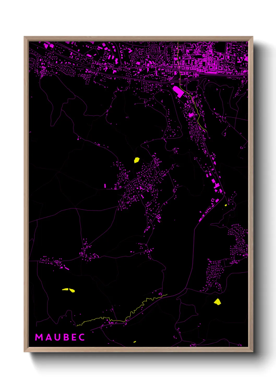 Un poster carteMaubec