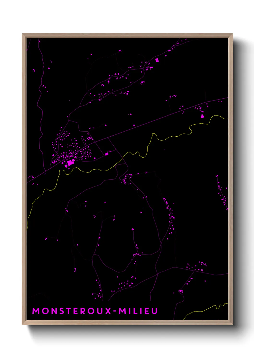 Un poster carteMonsteroux-Milieu