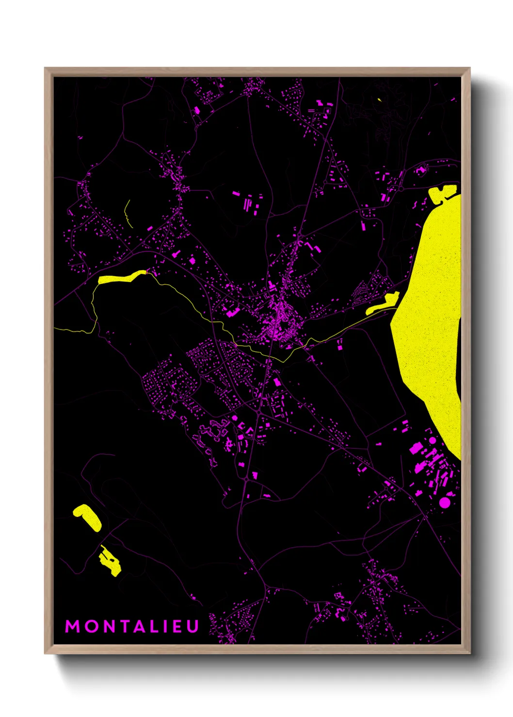 Un poster carteMontalieu