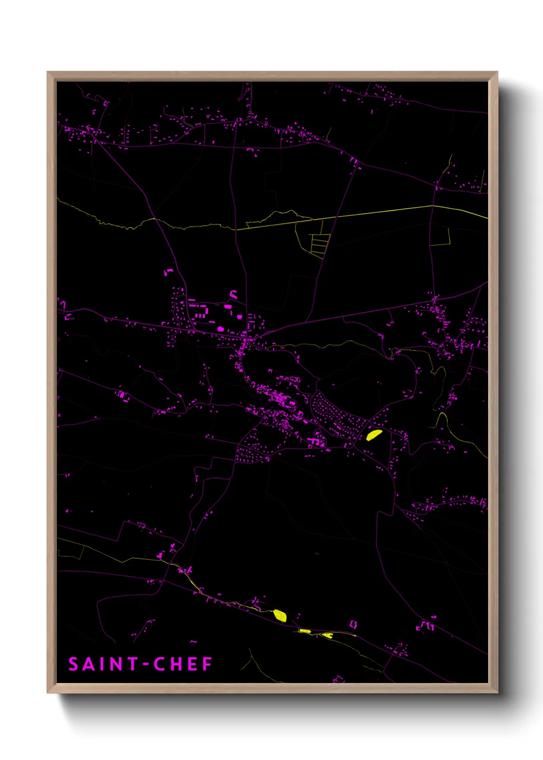 Un poster carteSaint-Chef