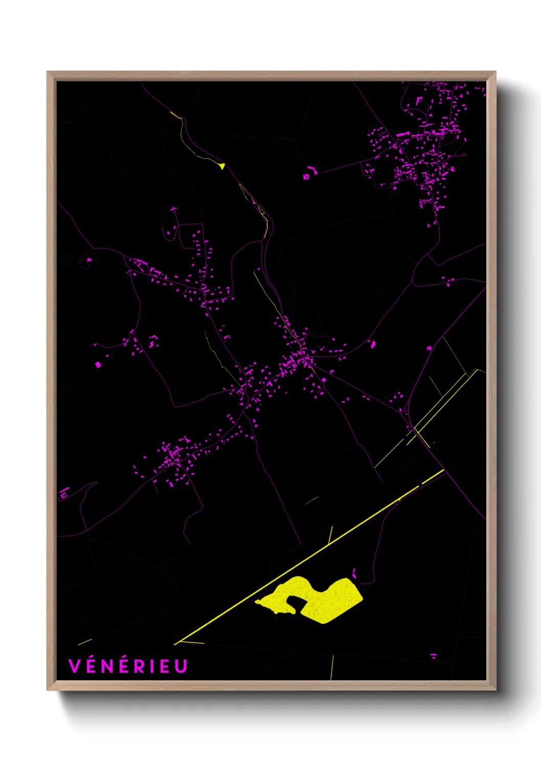Un poster carteVénérieu
