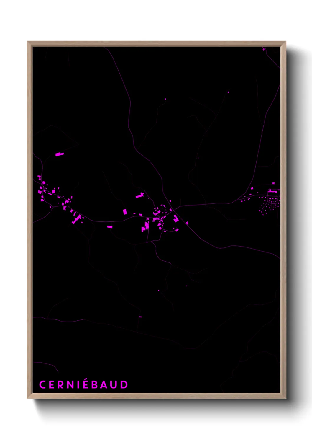 Un poster carteCerniébaud