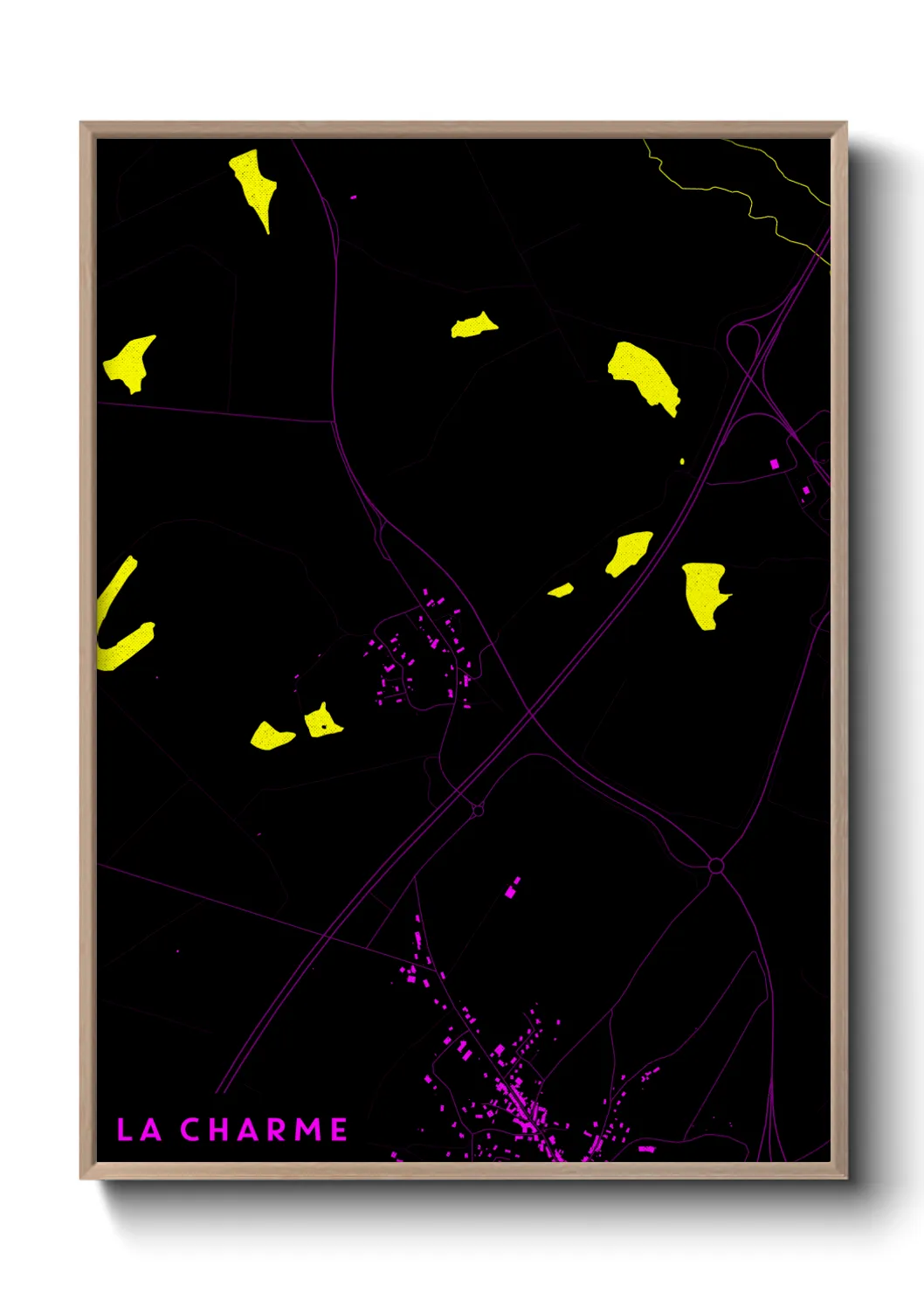 Un poster carteLa Charme