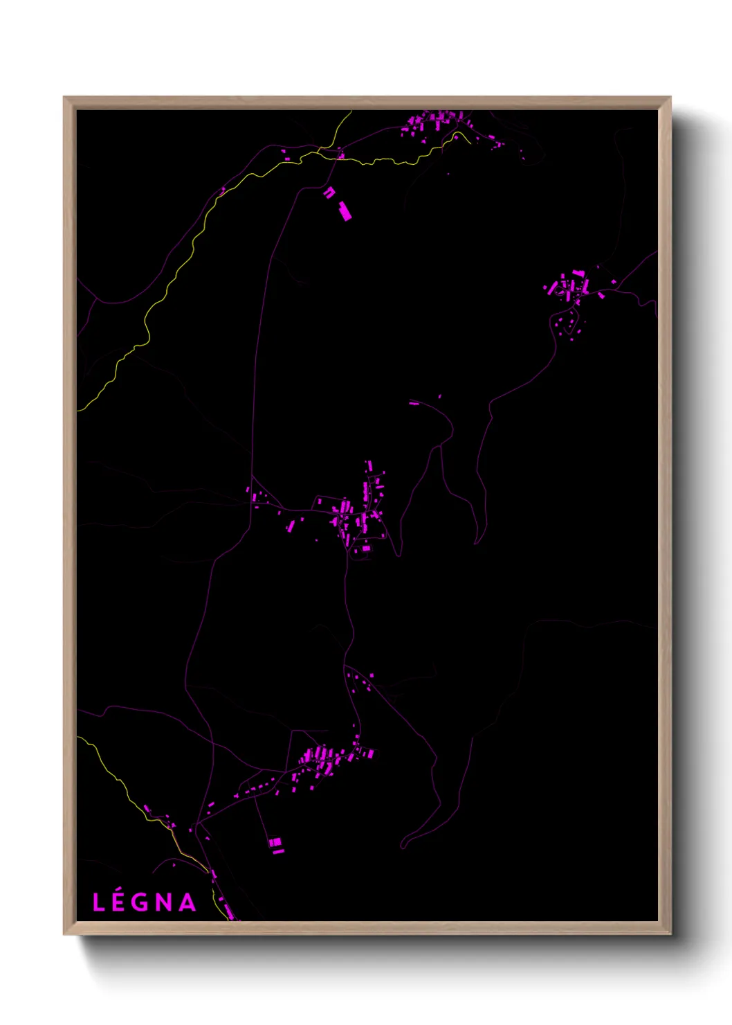 Un poster carteLégna