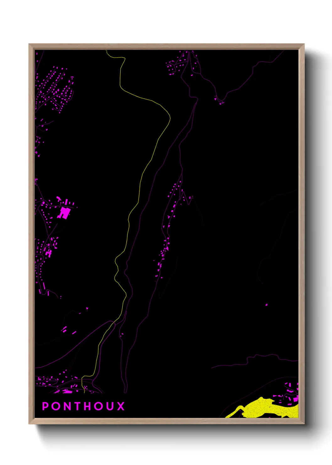 Un poster cartePonthoux