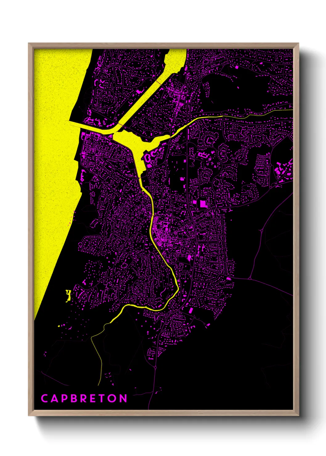 Un poster carteCapbreton