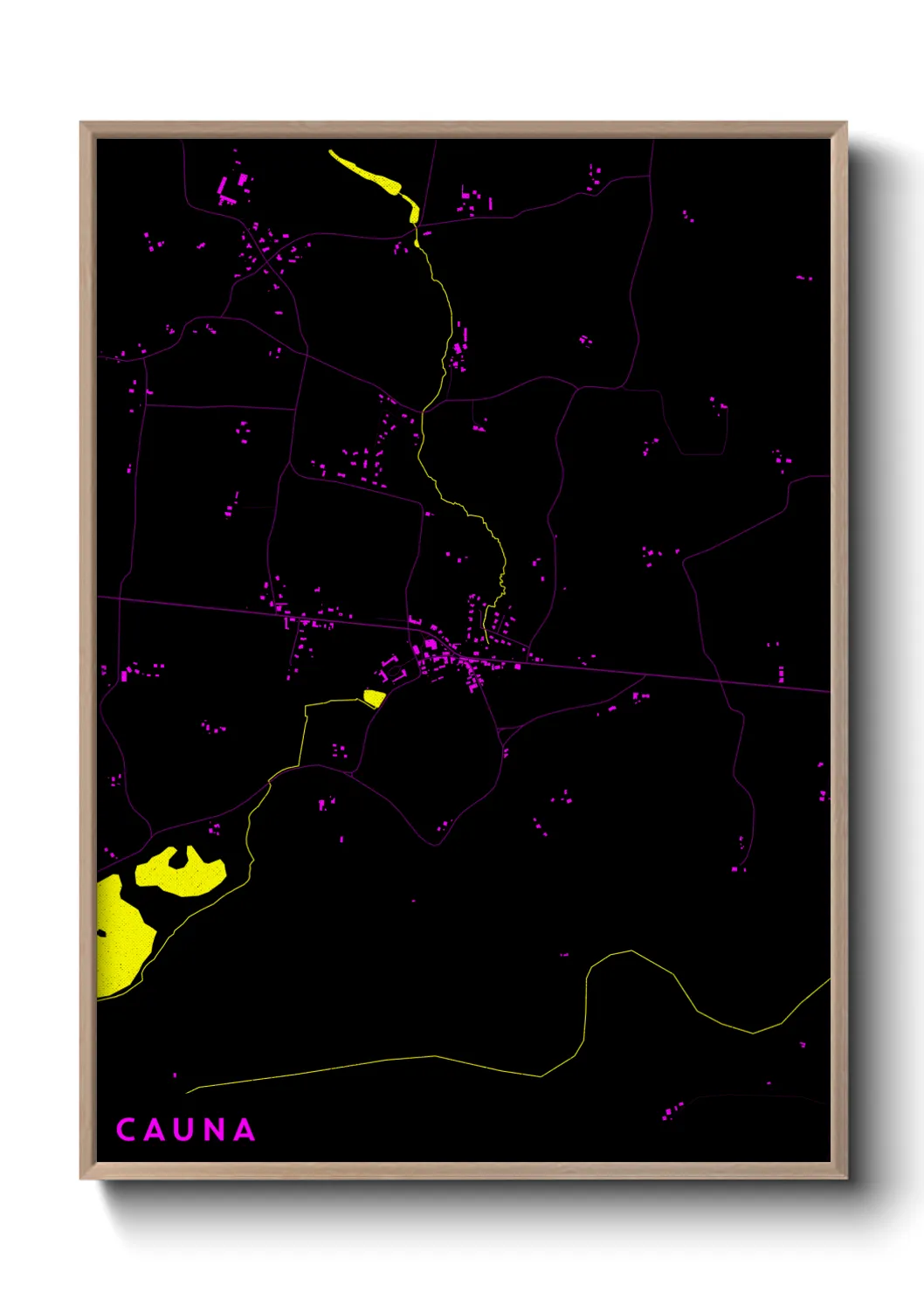 Un poster carteCauna