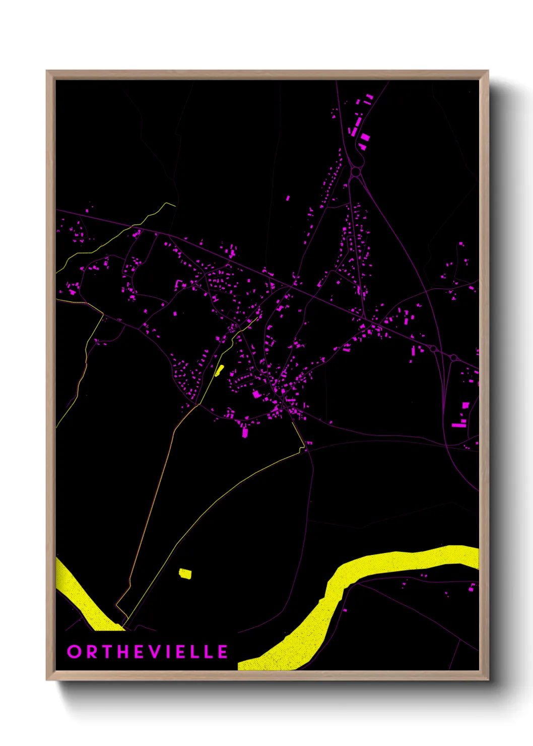 Un poster carteOrthevielle