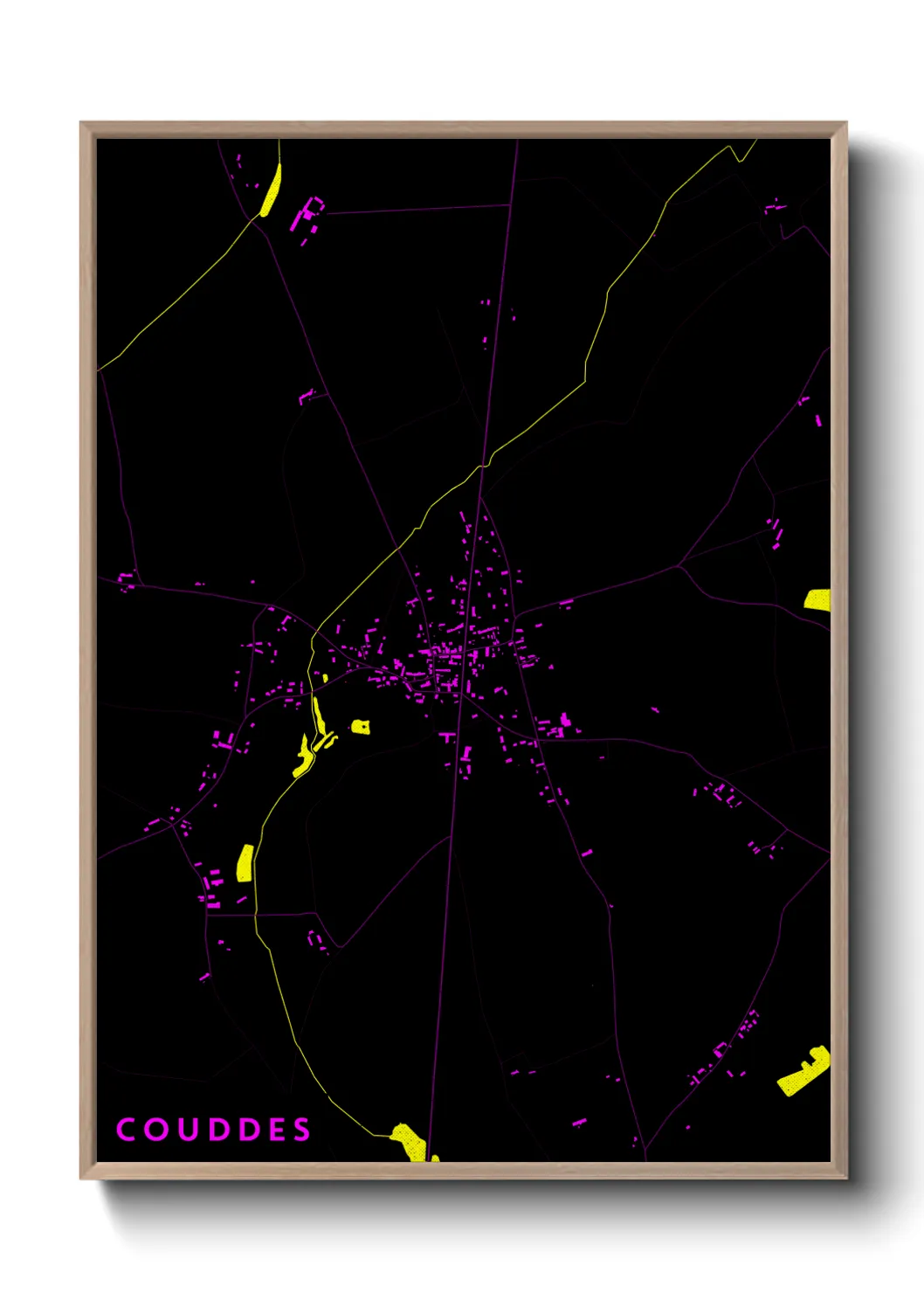 Un poster carteCouddes