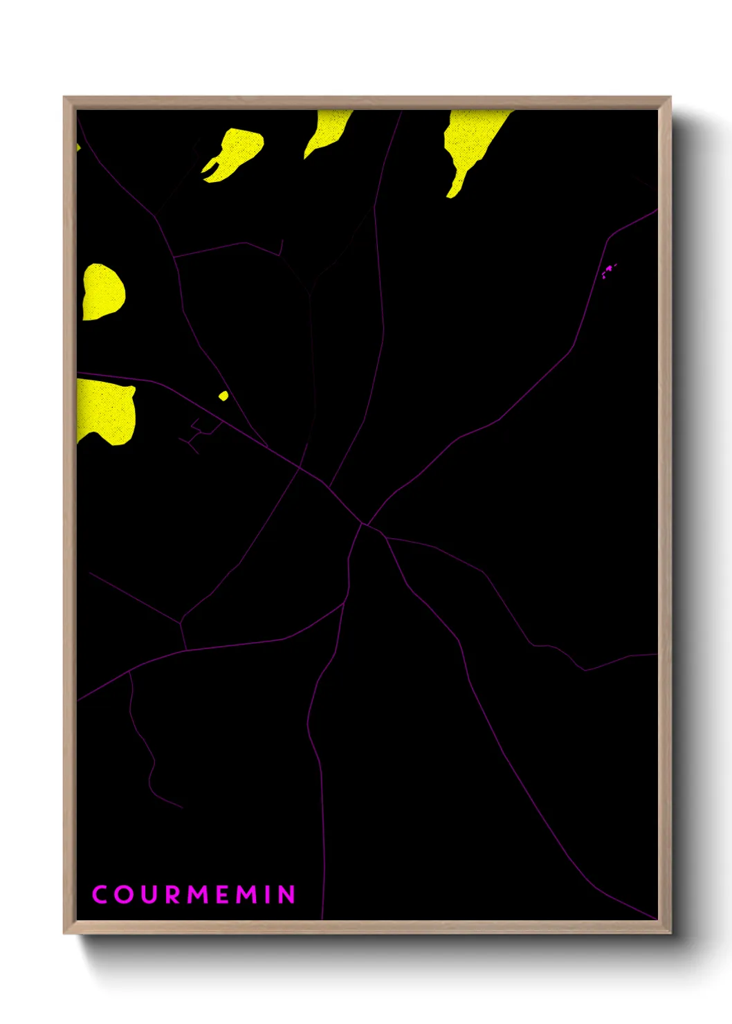Un poster carteCourmemin