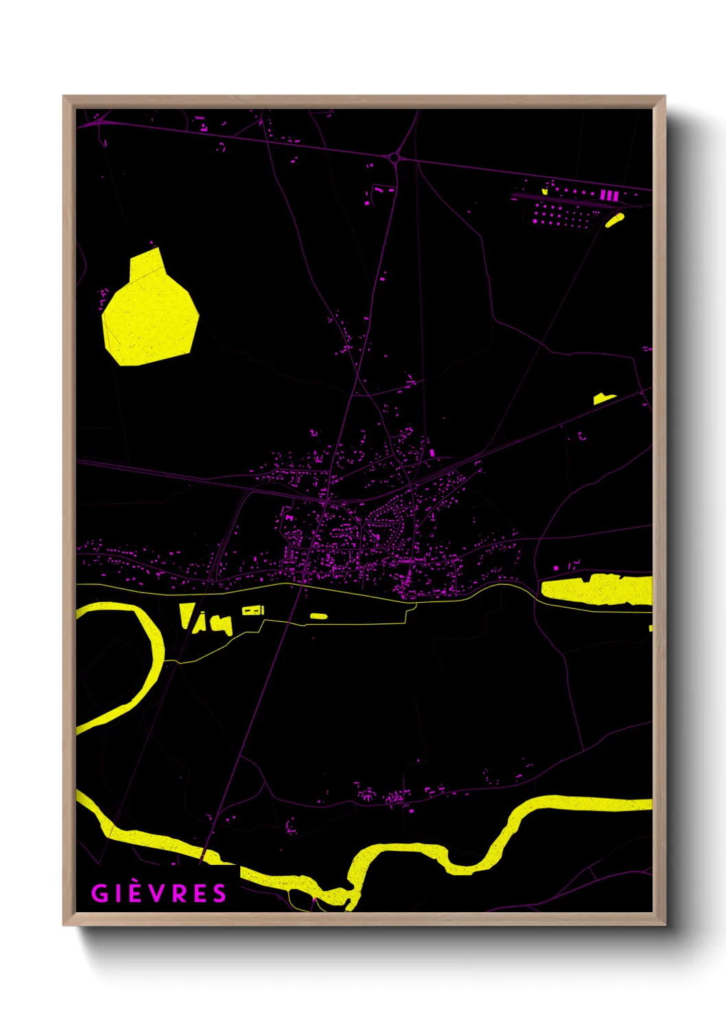 Un poster carteGièvres