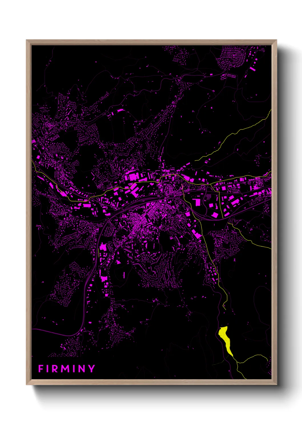 Un poster carteFirminy