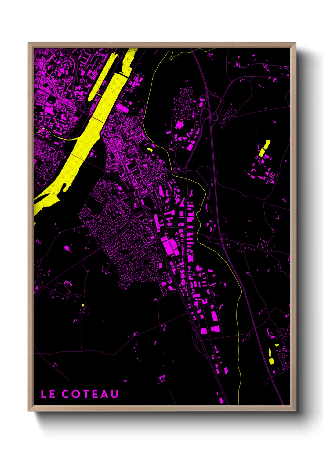 Un poster carteLe Coteau