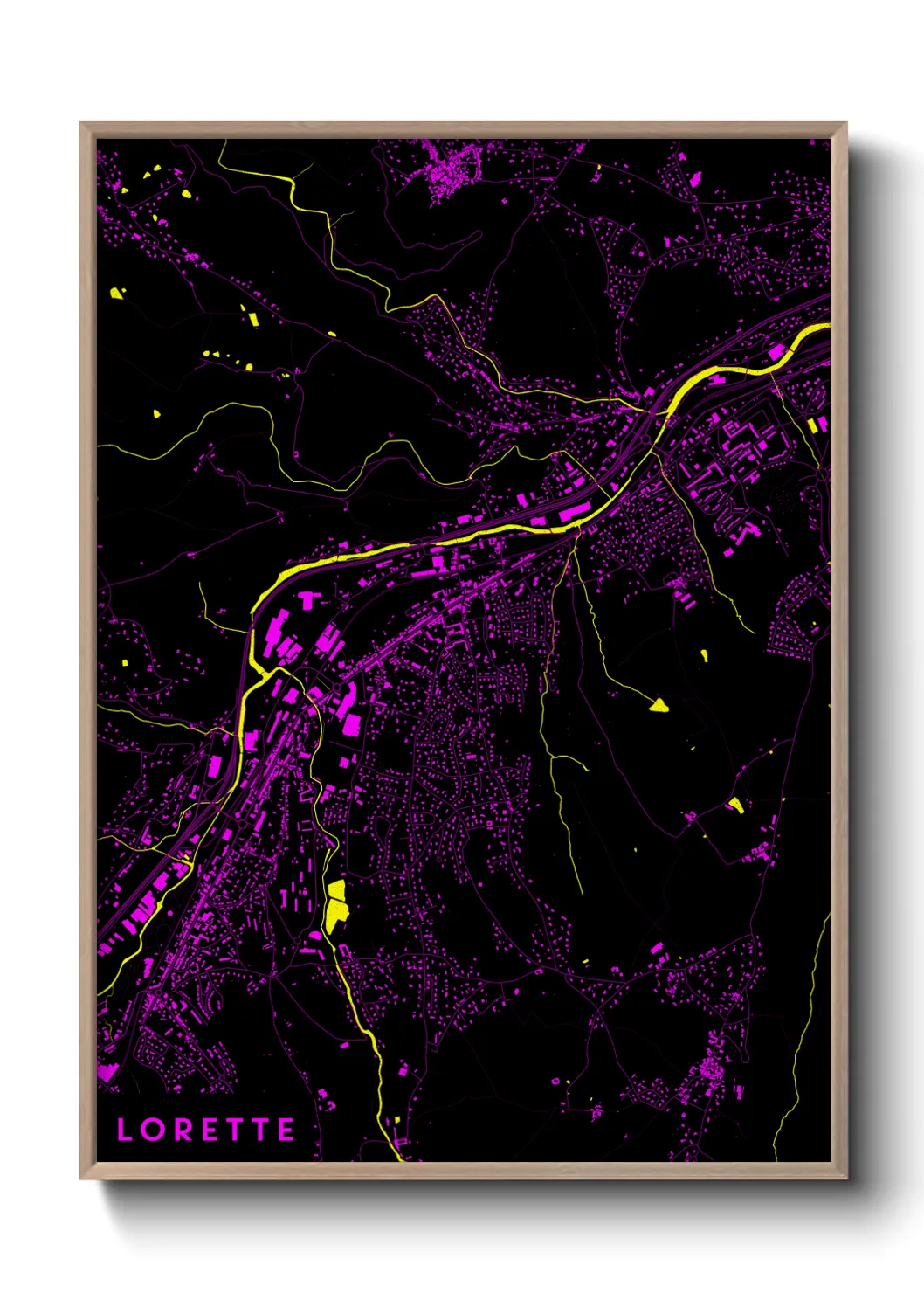 Un poster carteLorette