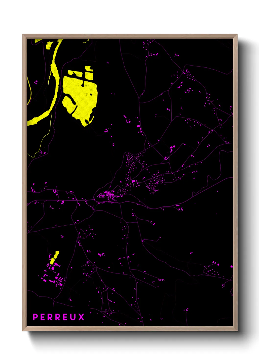 Un poster cartePerreux